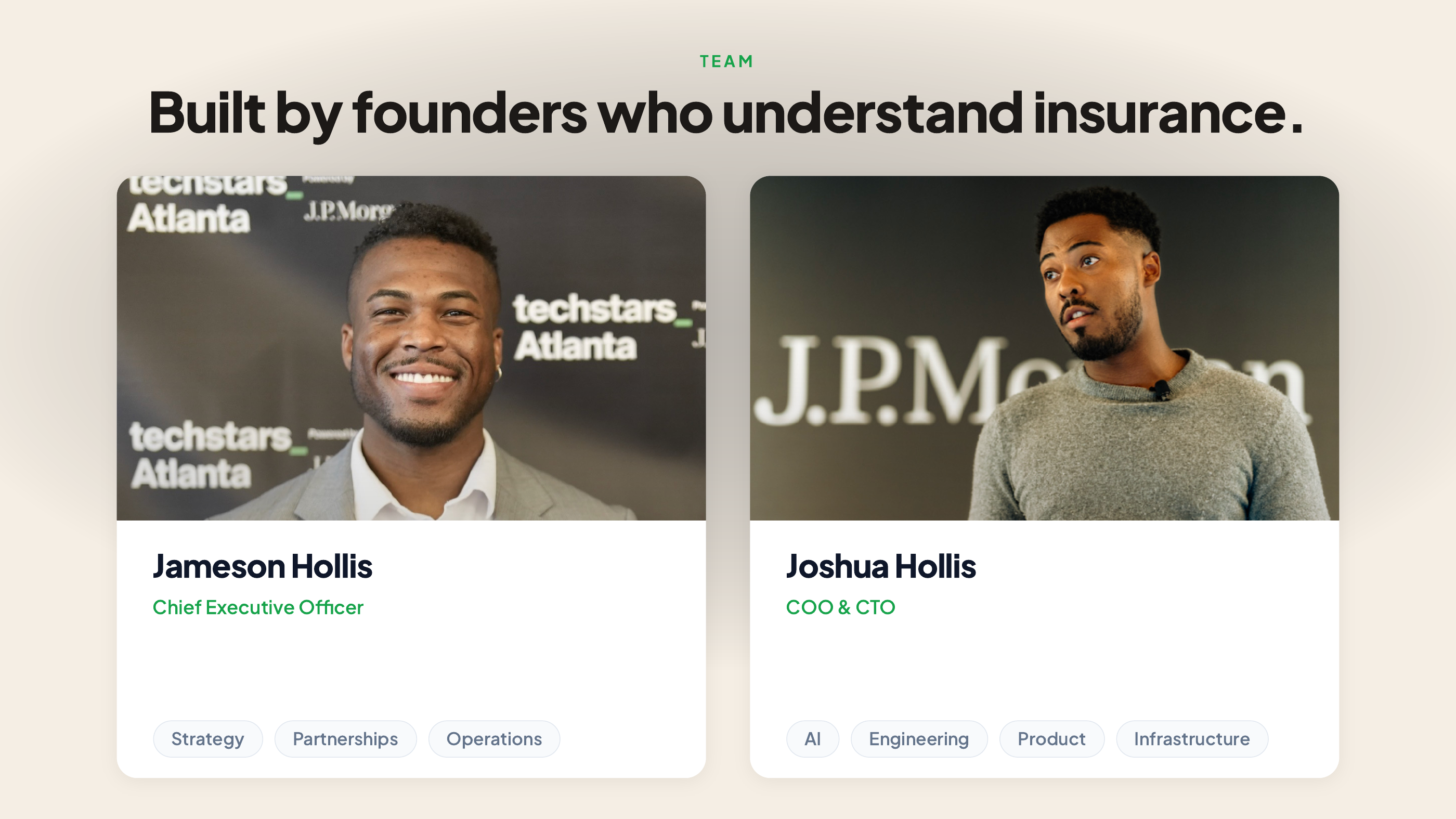PolicyWell pitch deck — slide 11 of 12